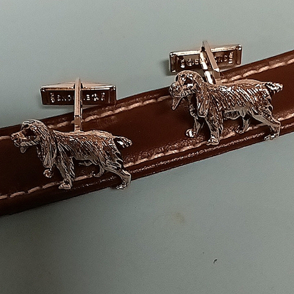🧡Emmons vintage dog cufflinks - Picture 2 of 3